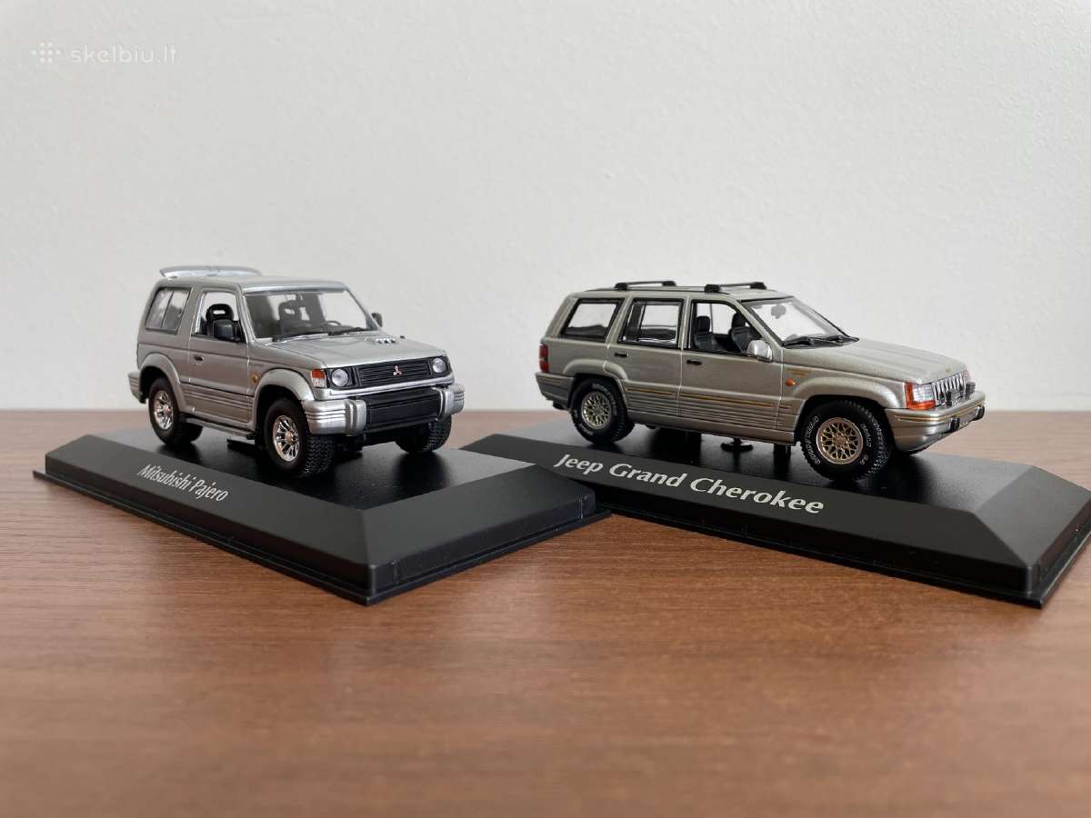 Parduodu Mitsubishi Pajero ir Jeep Cherokee 1/43 - nuotraukos Nr. 10