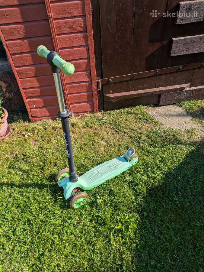 Paspirtukas vaikams nuo 3 iki 9 metų