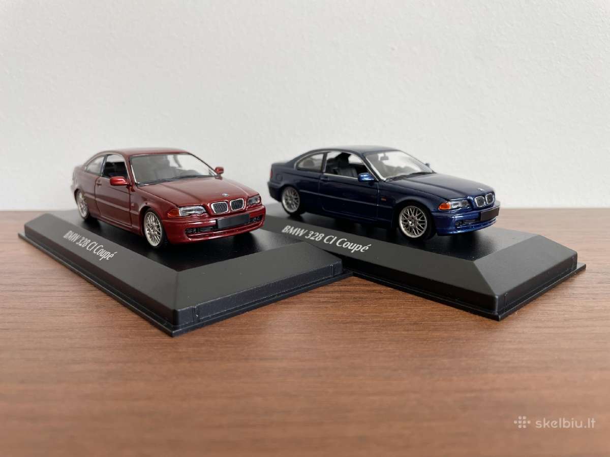 Parduodu Bmw 328ci Coupe E46 1/43 modeliukus