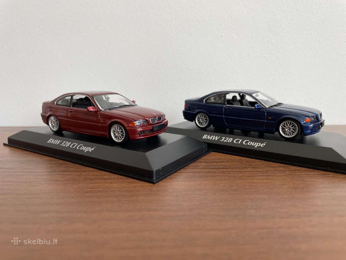 Parduodu Bmw 328ci Coupe E46 1/43 modeliukus - nuotraukos Nr. 2