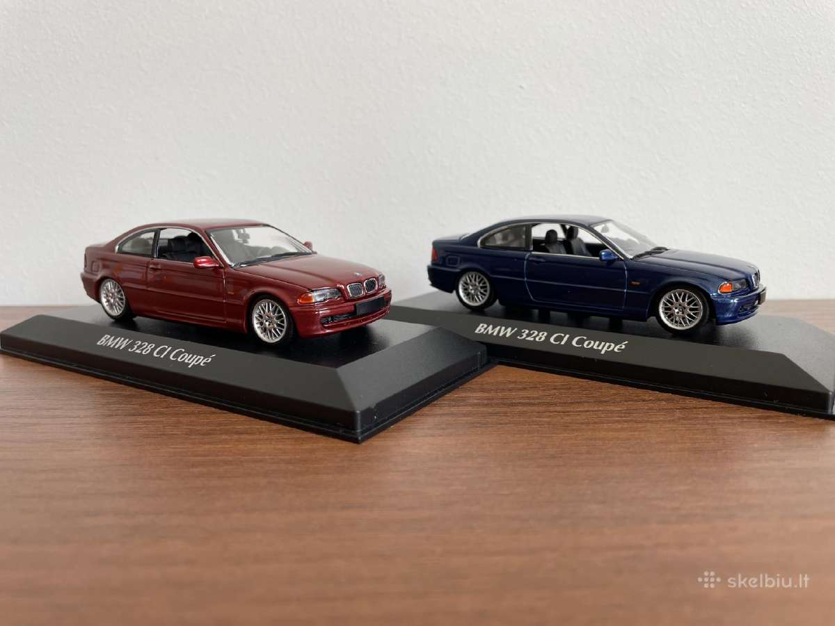 Parduodu Bmw 328ci Coupe E46 1/43 modeliukus - nuotraukos Nr. 3
