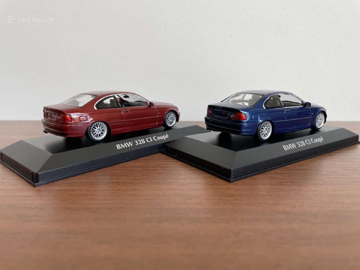 Parduodu Bmw 328ci Coupe E46 1/43 modeliukus - nuotraukos Nr. 9