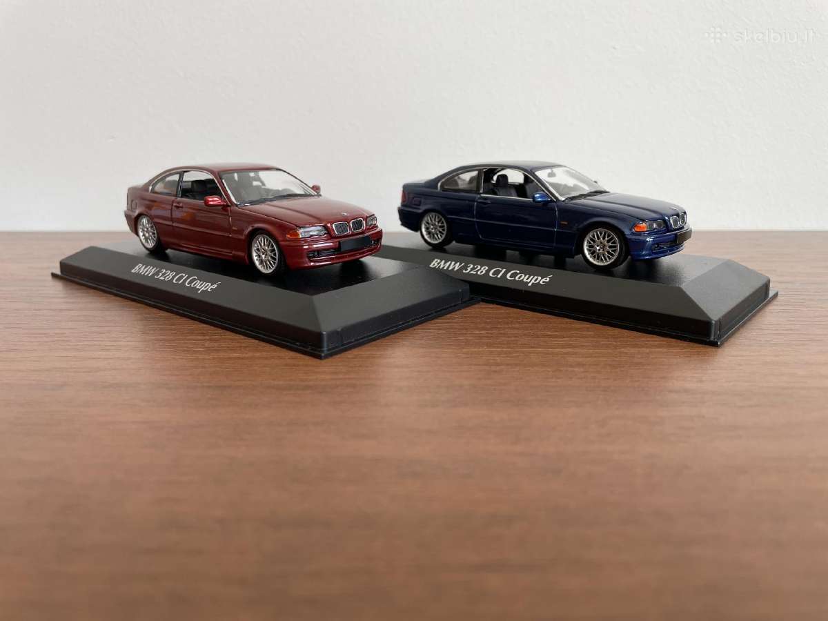 Parduodu Bmw 328ci Coupe E46 1/43 modeliukus - nuotraukos Nr. 11