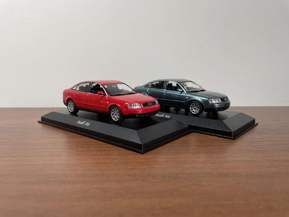 Parduodu Audi A6 1/43 modeliukus