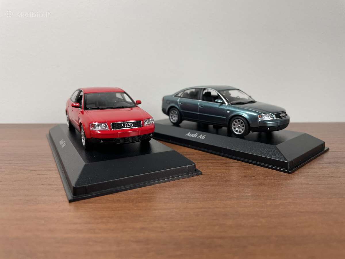 Parduodu Audi A6 1/43 modeliukus - nuotraukos Nr. 4