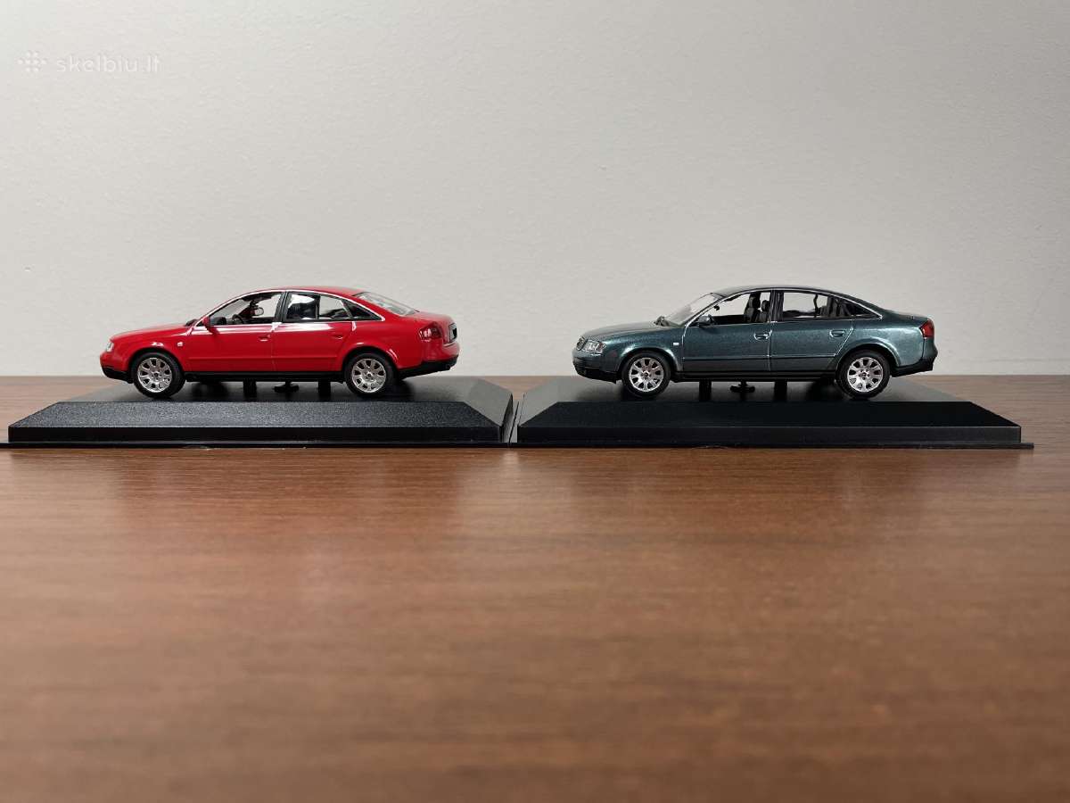 Parduodu Audi A6 1/43 modeliukus - nuotraukos Nr. 7