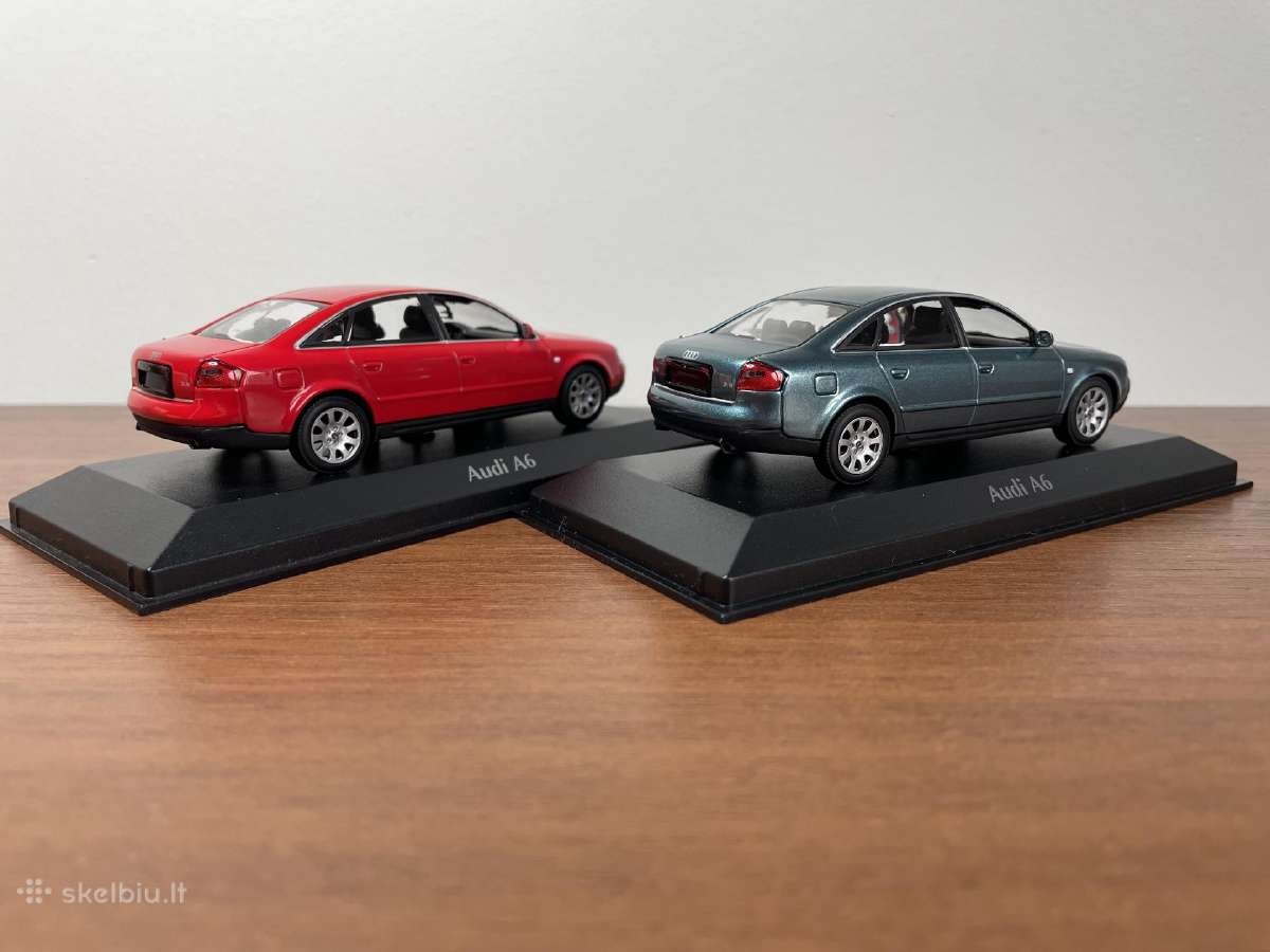 Parduodu Audi A6 1/43 modeliukus - nuotraukos Nr. 9