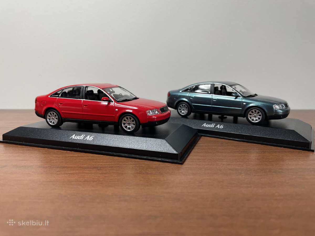 Parduodu Audi A6 1/43 modeliukus - nuotraukos Nr. 10