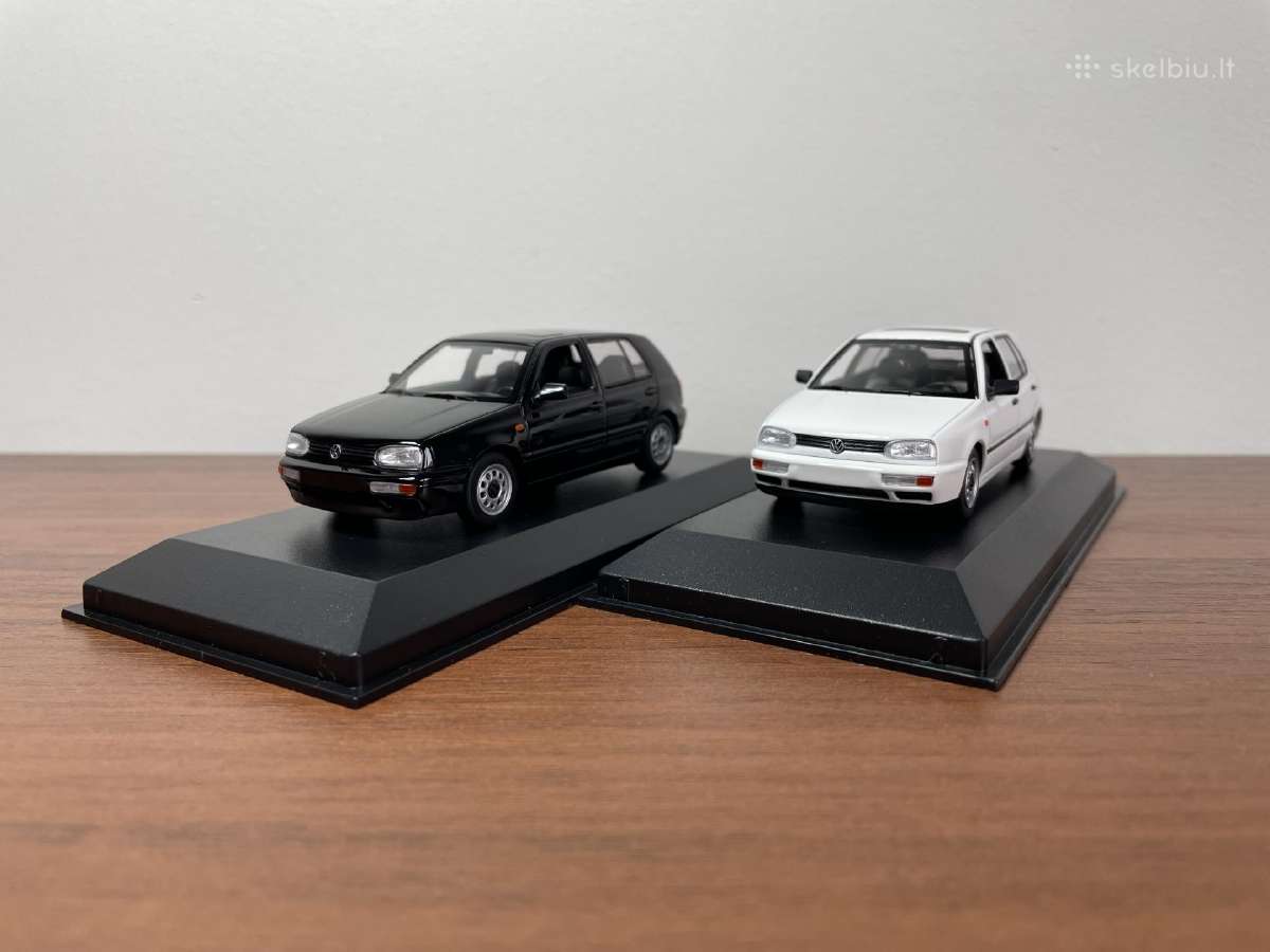 Parduodu Volkswagen Golf III 1/43 modeliukus - nuotraukos Nr. 3