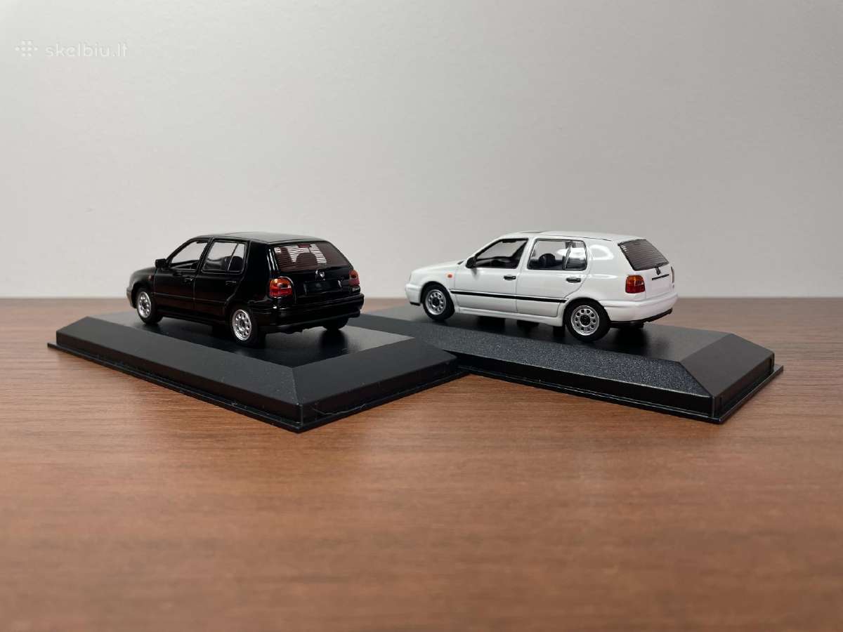 Parduodu Volkswagen Golf III 1/43 modeliukus - nuotraukos Nr. 6