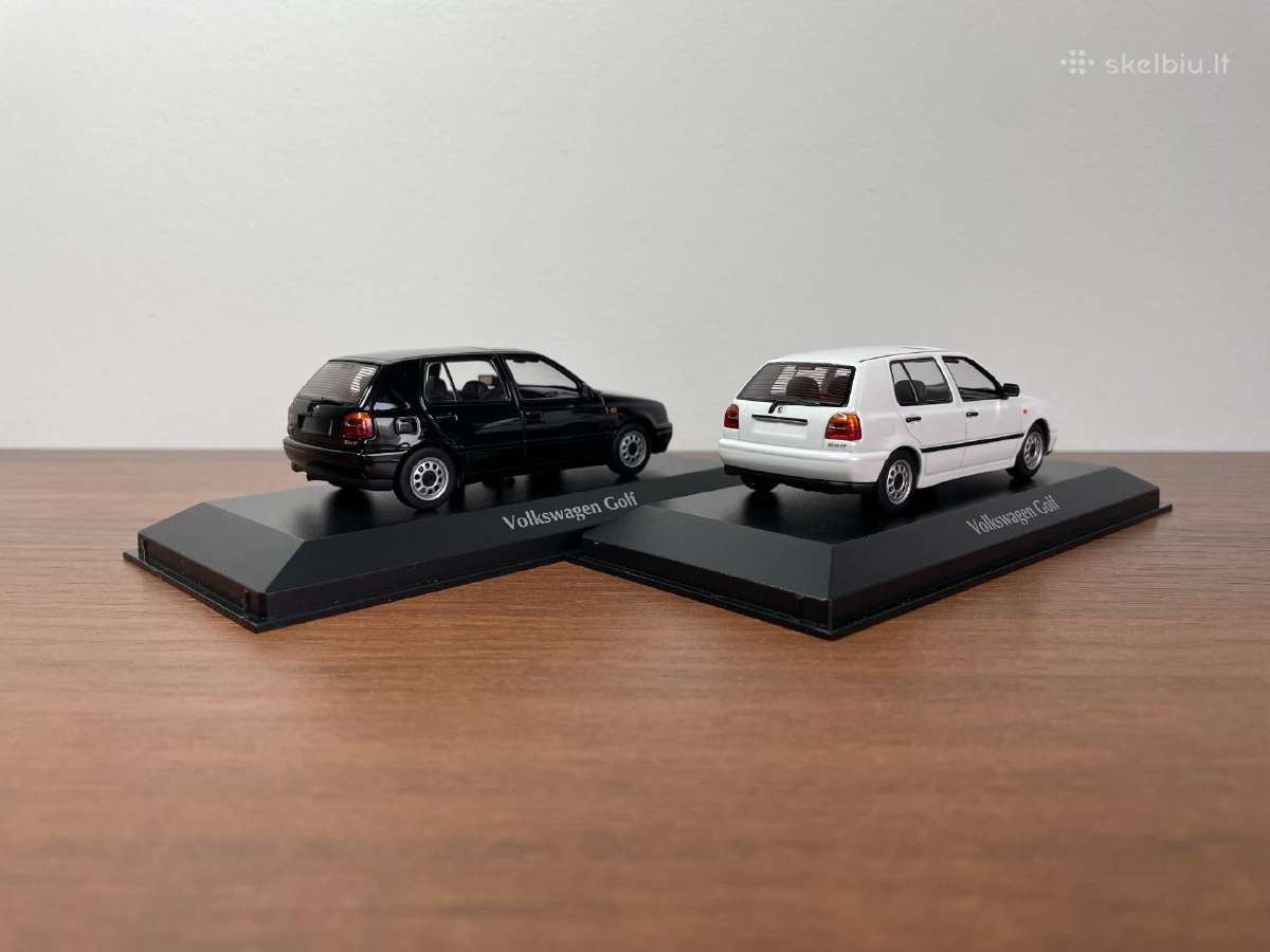 Parduodu Volkswagen Golf III 1/43 modeliukus - nuotraukos Nr. 7