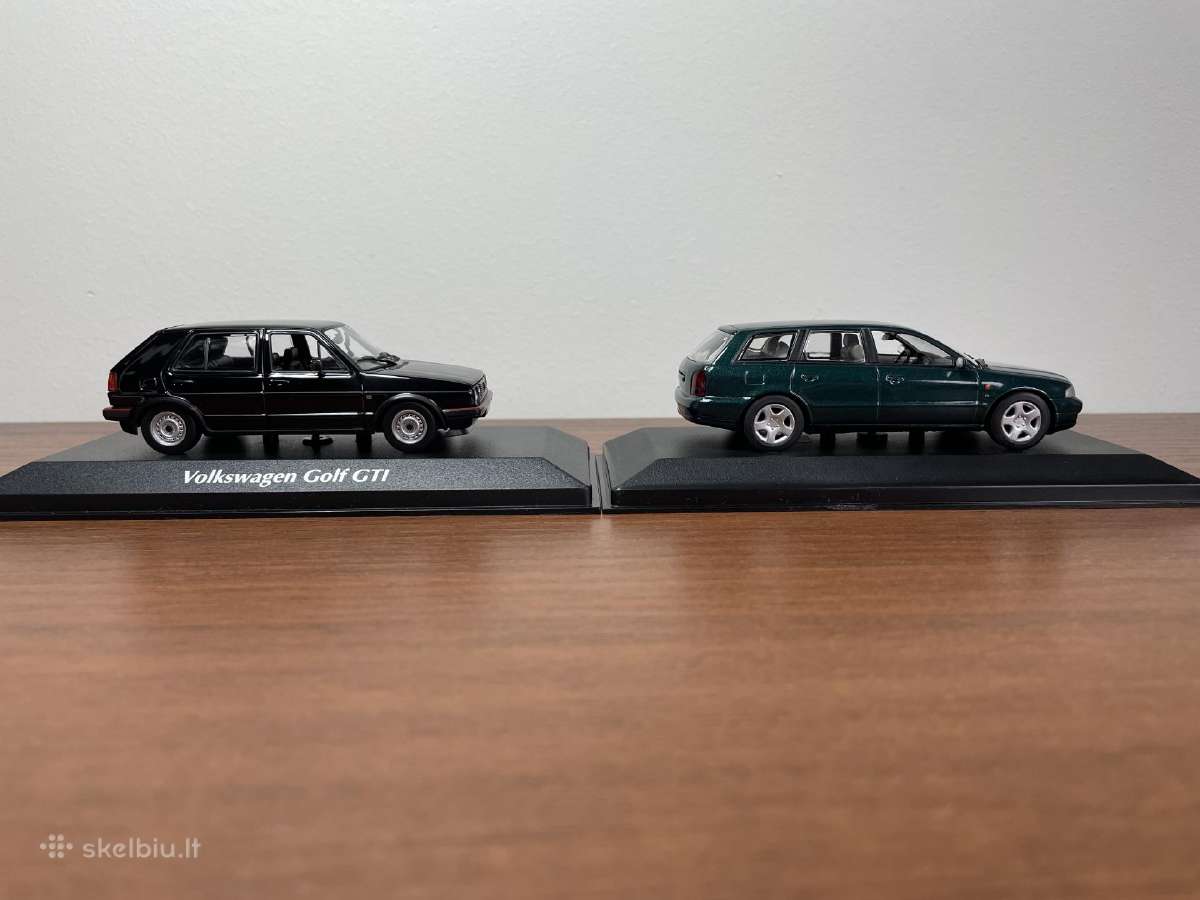 Parduodu Volkswagen Golf II ir Audi A4 modeliukus - nuotraukos Nr. 3