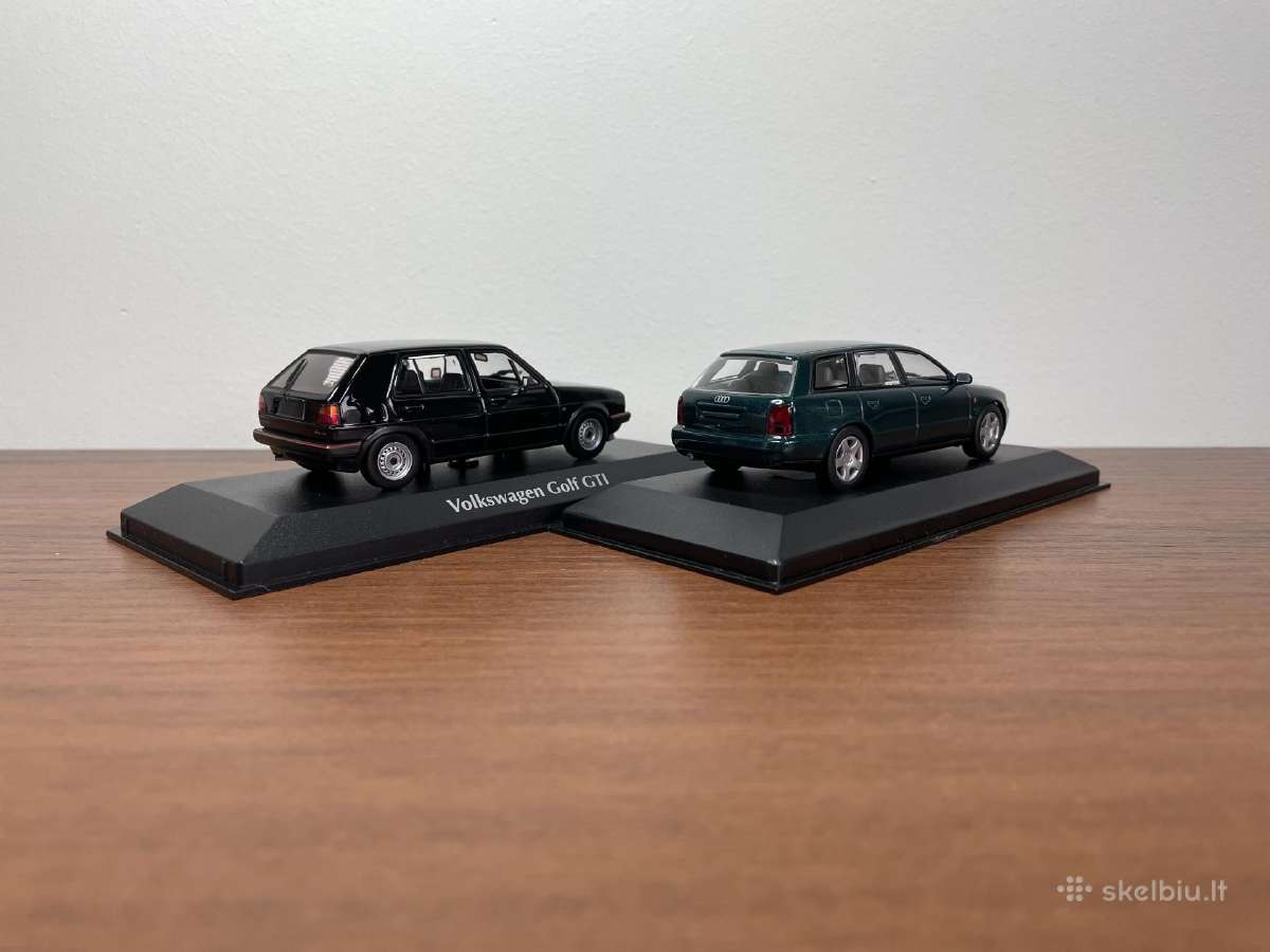 Parduodu Volkswagen Golf II ir Audi A4 modeliukus - nuotraukos Nr. 4
