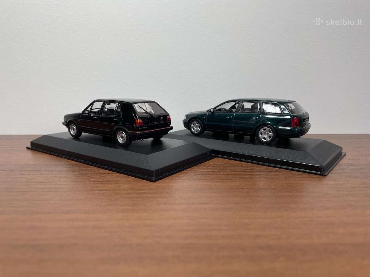 Parduodu Volkswagen Golf II ir Audi A4 modeliukus - nuotraukos Nr. 5