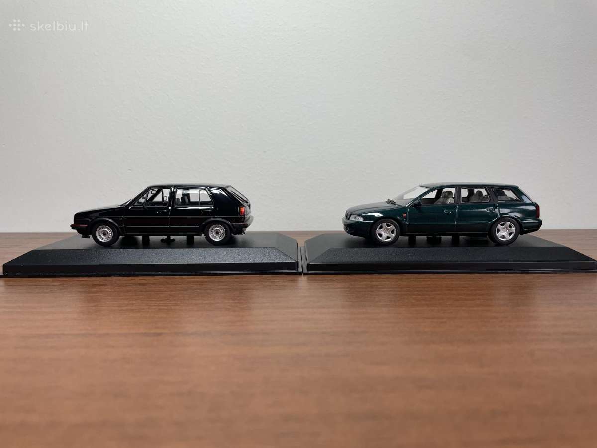 Parduodu Volkswagen Golf II ir Audi A4 modeliukus - nuotraukos Nr. 6