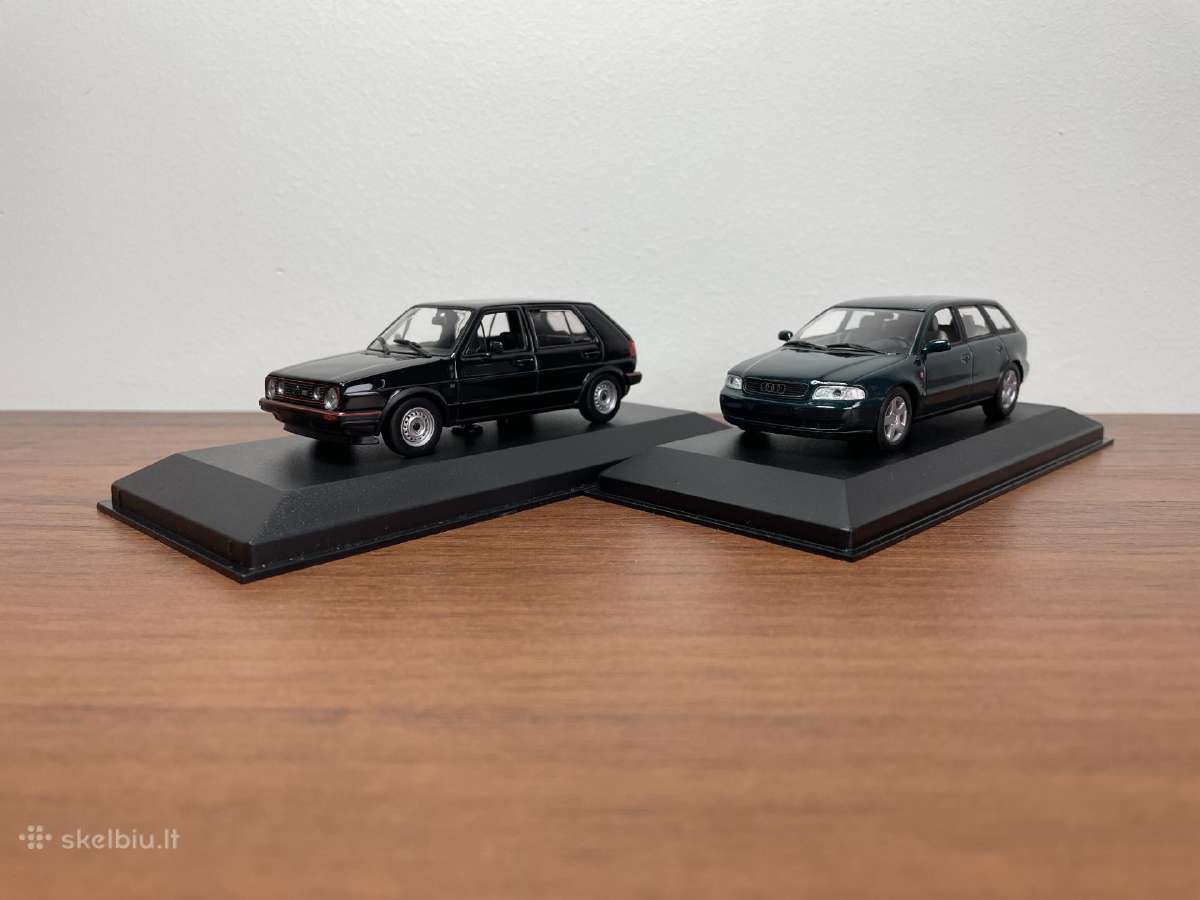 Parduodu Volkswagen Golf II ir Audi A4 modeliukus - nuotraukos Nr. 7