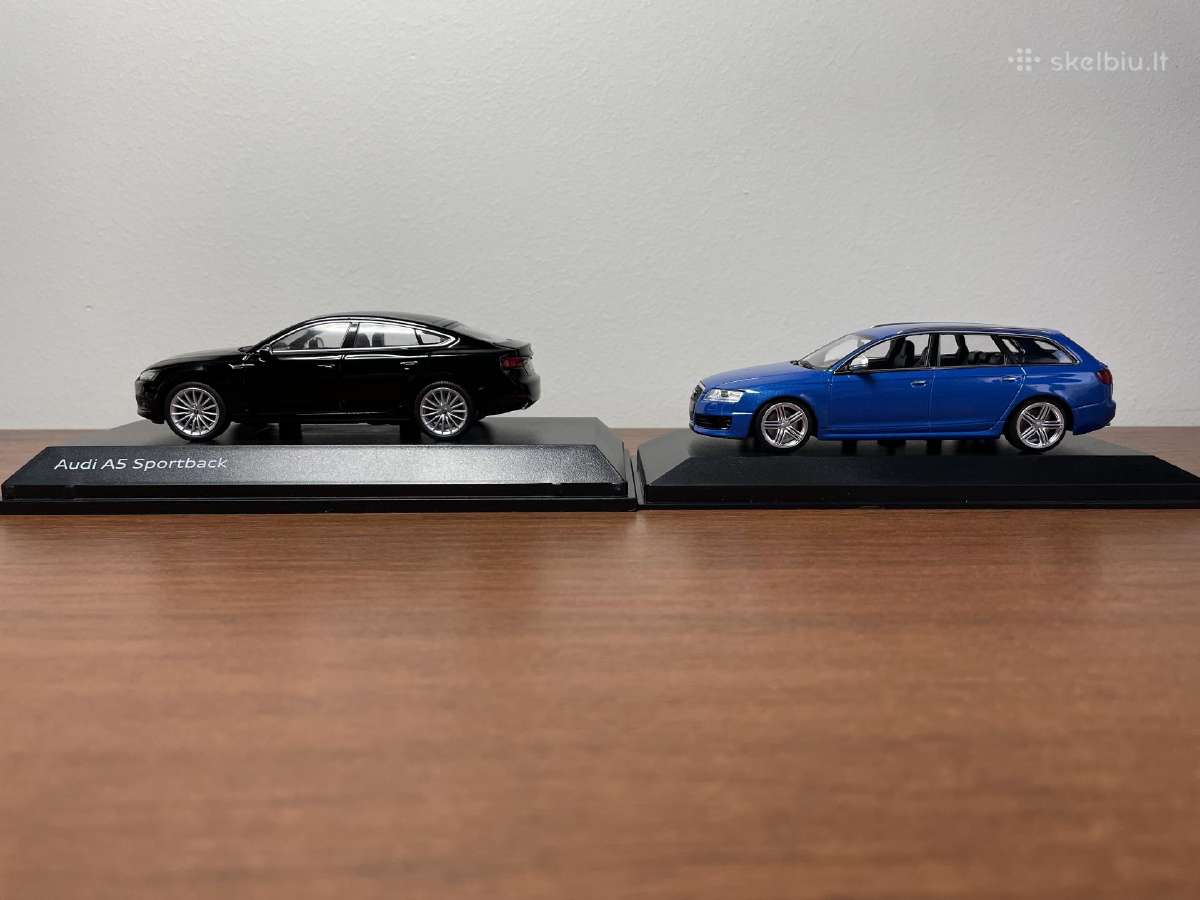 Parduodu Audi A5 ir Rs6 Avant 1/43 modeliukus - nuotraukos Nr. 3