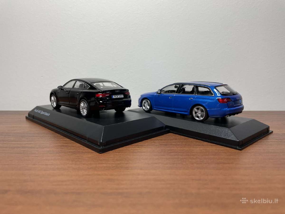 Parduodu Audi A5 ir Rs6 Avant 1/43 modeliukus - nuotraukos Nr. 4