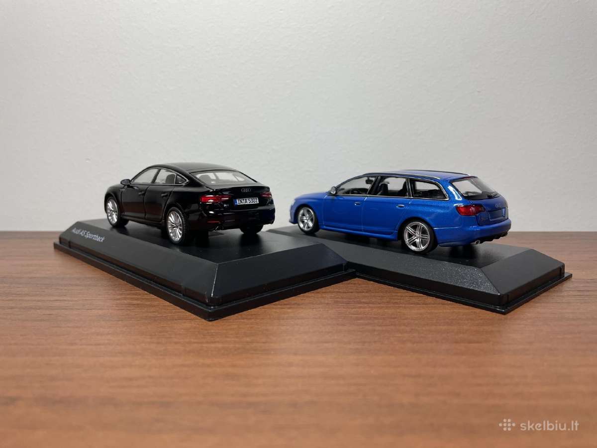 Parduodu Audi A5 ir Rs6 Avant 1/43 modeliukus - nuotraukos Nr. 5