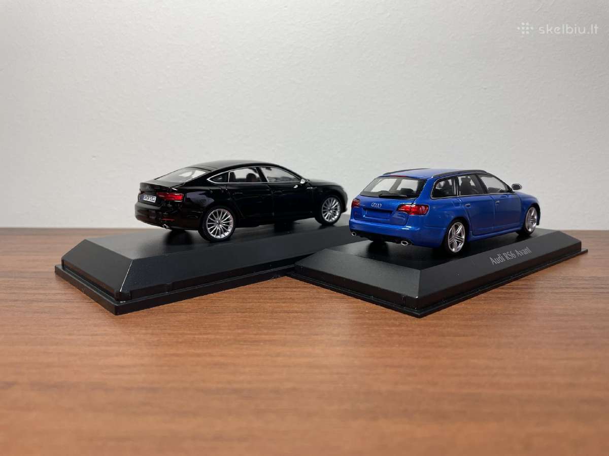 Parduodu Audi A5 ir Rs6 Avant 1/43 modeliukus - nuotraukos Nr. 6