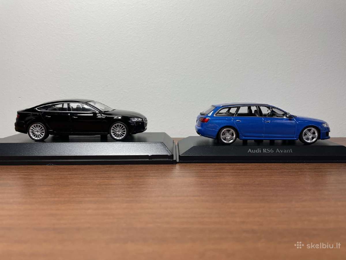 Parduodu Audi A5 ir Rs6 Avant 1/43 modeliukus - nuotraukos Nr. 7