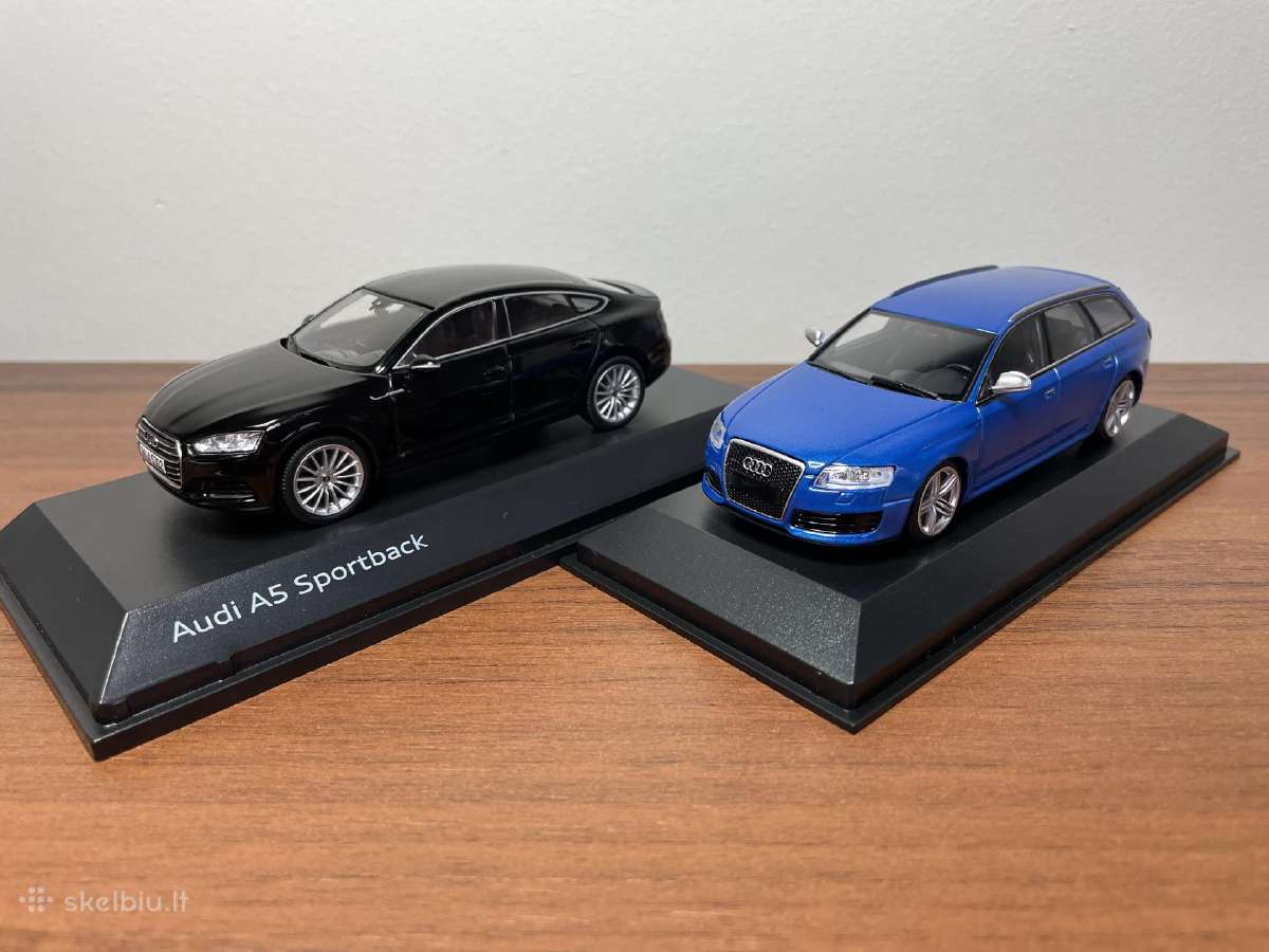 Parduodu Audi A5 ir Rs6 Avant 1/43 modeliukus - nuotraukos Nr. 10