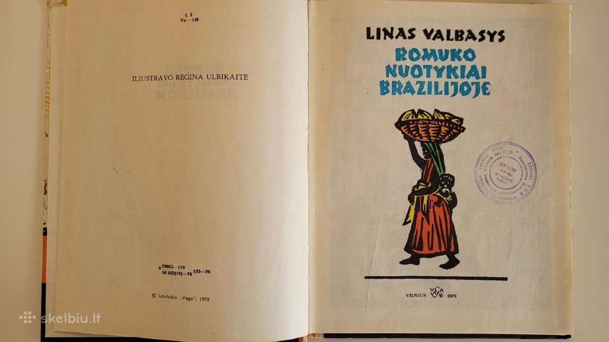 Knyga L.valbasys Romuko nuotykiai Brazilijoje - nuotraukos Nr. 2