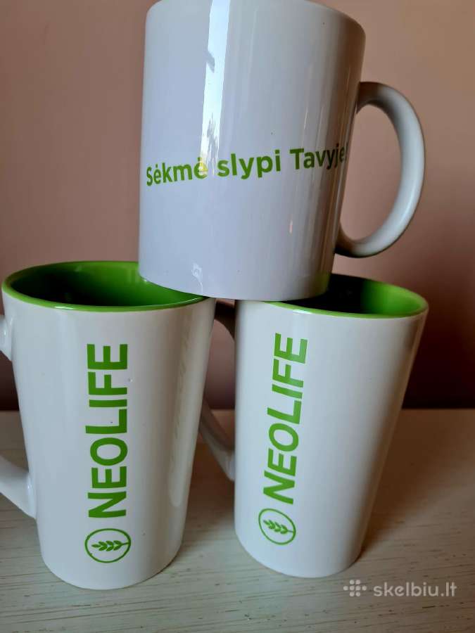 Trys Neolife puodeliai - nuotraukos Nr. 2