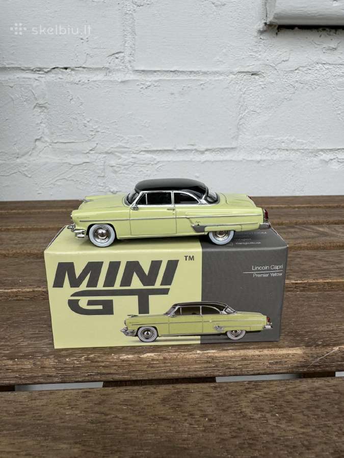 Mini Gt linkoln capri modeliukas