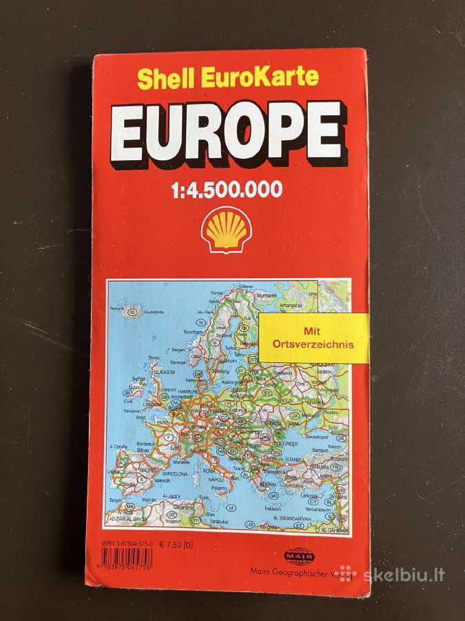 Kompaktinis Europos kelių atlasas