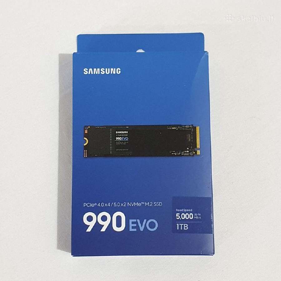 Naujas Samsung 990 1tb nvme - Skelbiu.lt