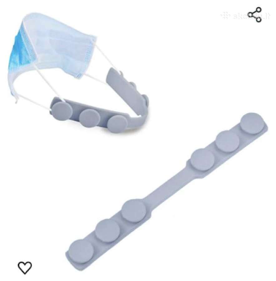 Medicininių respiratorių (kaukiu) laikikliai - nuotraukos Nr. 4
