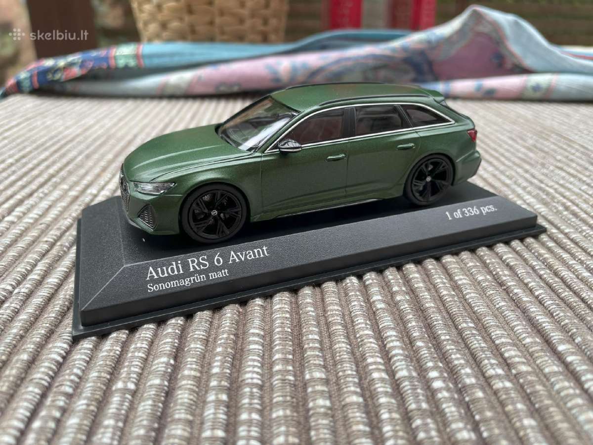 Parduodu Audi Rs6 Avant 1/43 modeliuką - nuotraukos Nr. 5