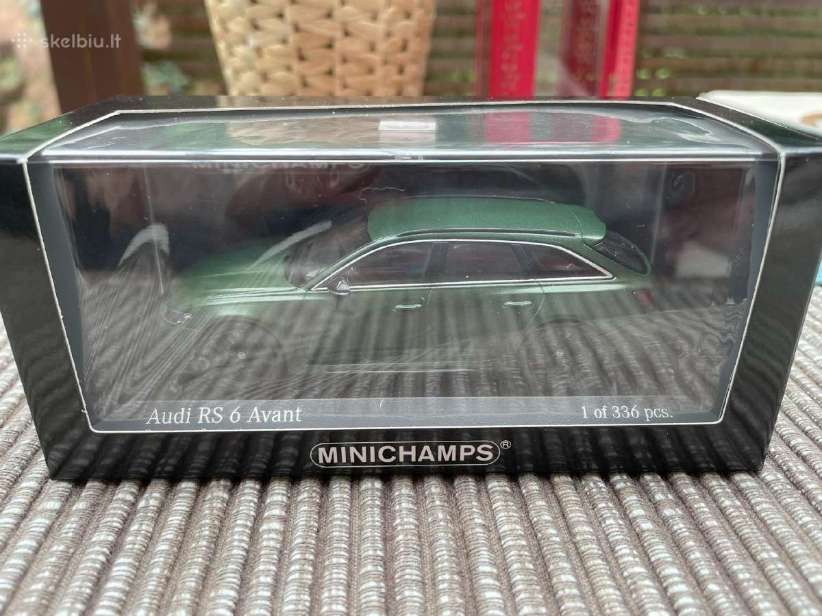 Parduodu Audi Rs6 Avant 1/43 modeliuką - nuotraukos Nr. 6