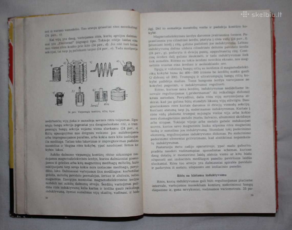 Radiotechnika knyga 1961 m. - nuotraukos Nr. 4