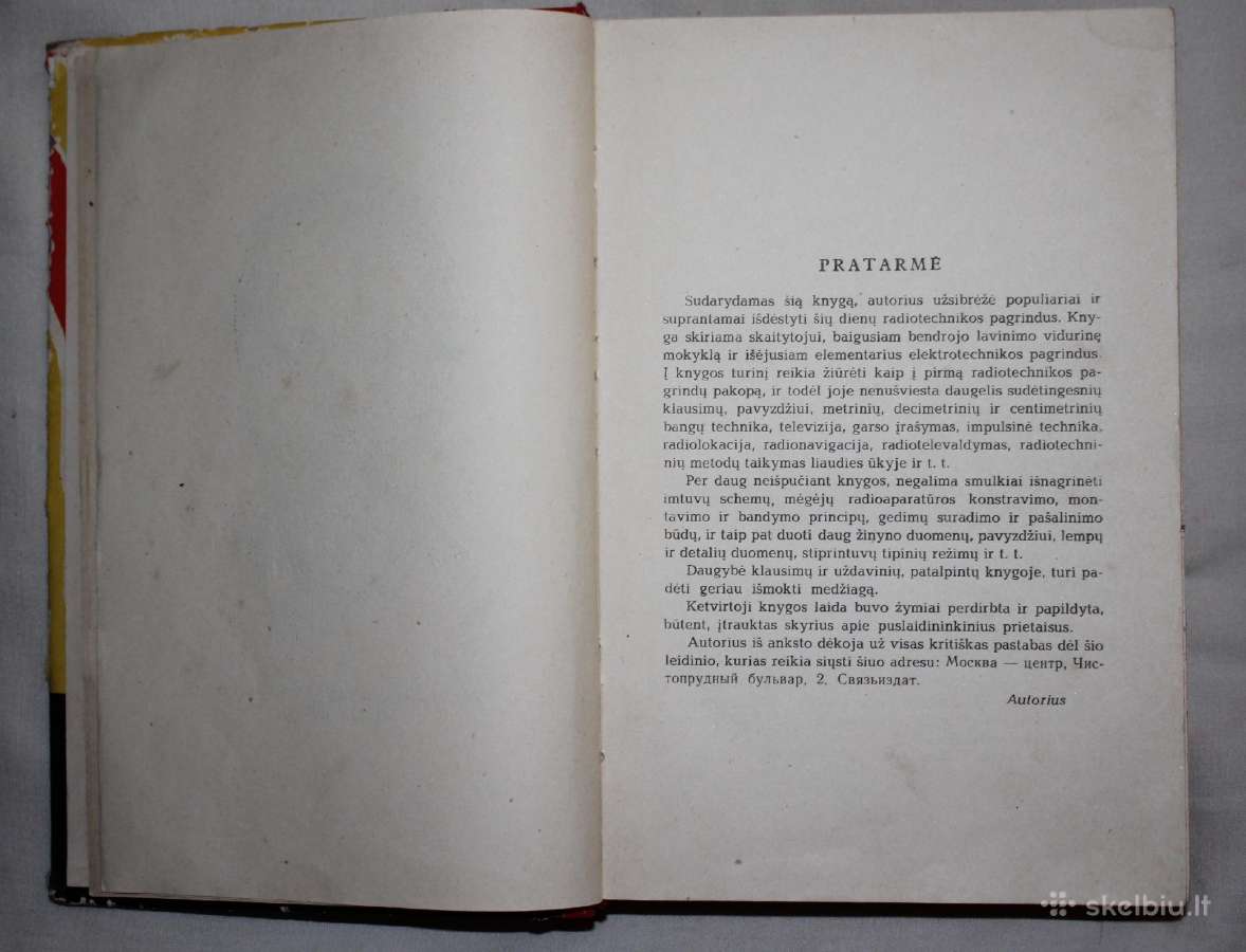 Radiotechnika knyga 1961 m. - nuotraukos Nr. 3