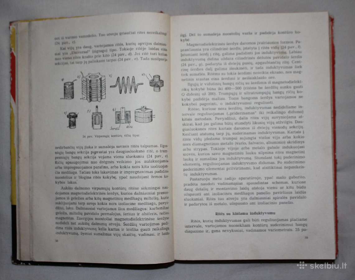 Radiotechnika knyga 1961 m. - nuotraukos Nr. 4