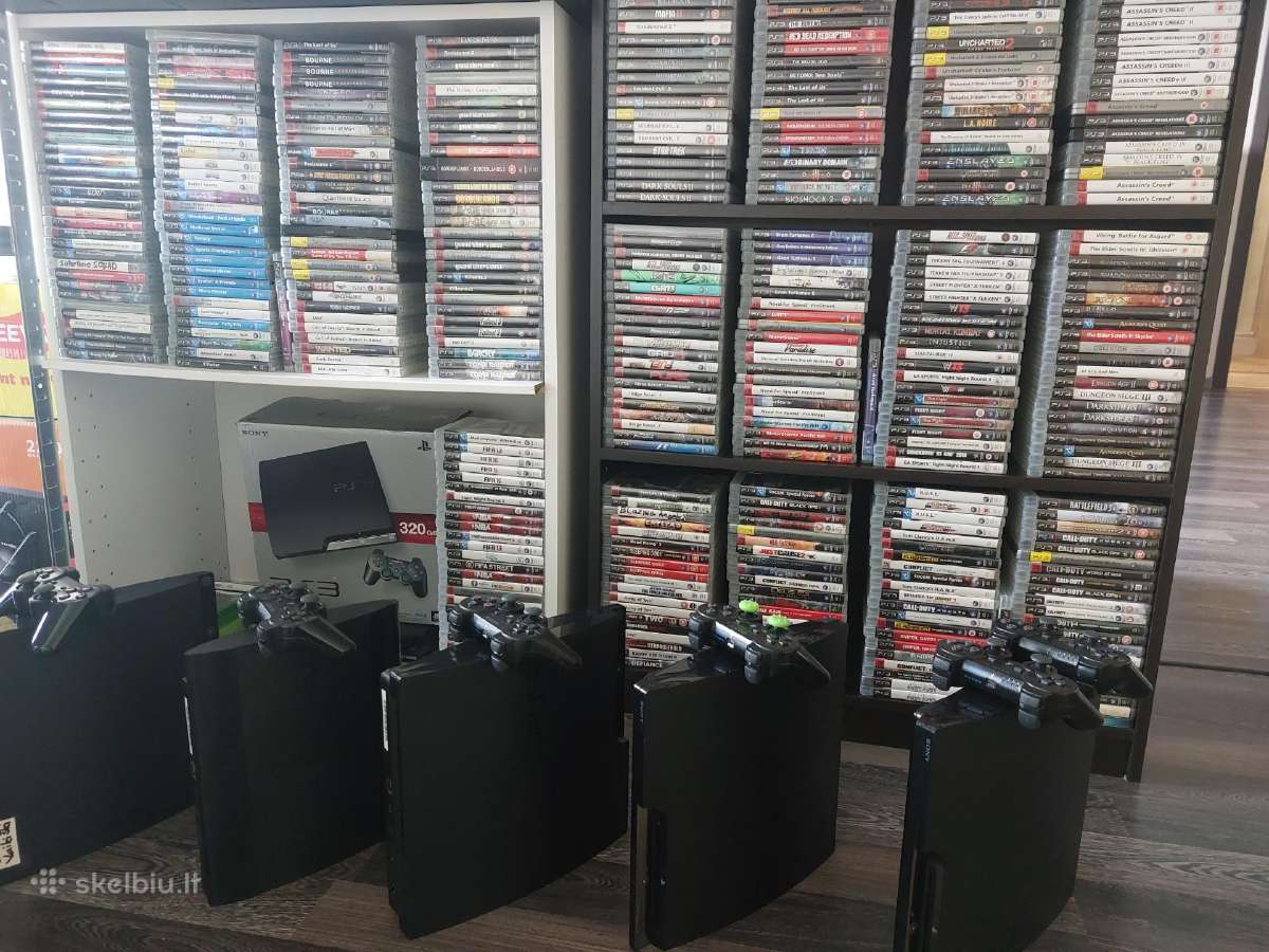 PS3 konsoles,zaidimai.didziausias pasirinkimas. - nuotraukos Nr. 3