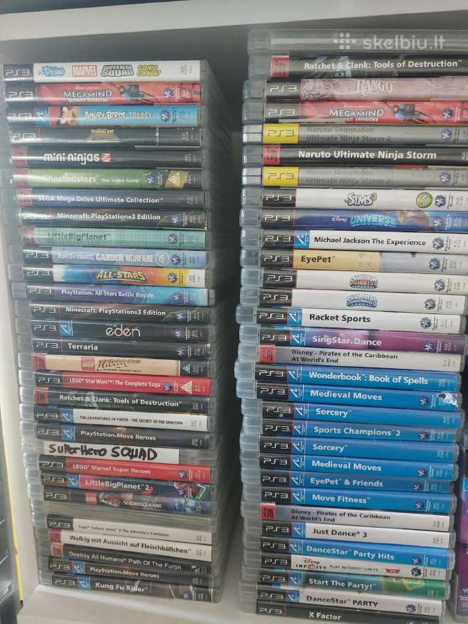 PS3 konsoles,zaidimai.didziausias pasirinkimas. - nuotraukos Nr. 12