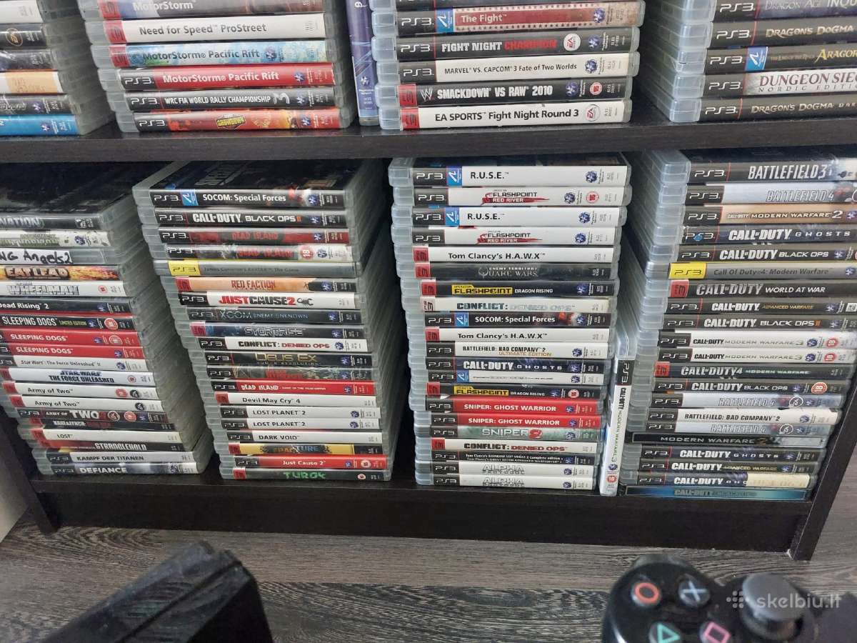 PS3 konsoles,zaidimai.didziausias pasirinkimas. - nuotraukos Nr. 7