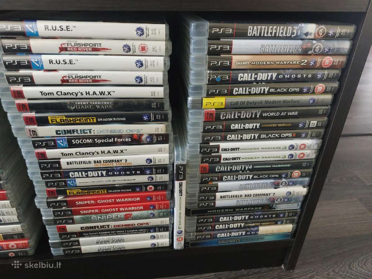 PS3 konsoles,zaidimai.didziausias pasirinkimas. - nuotraukos Nr. 14