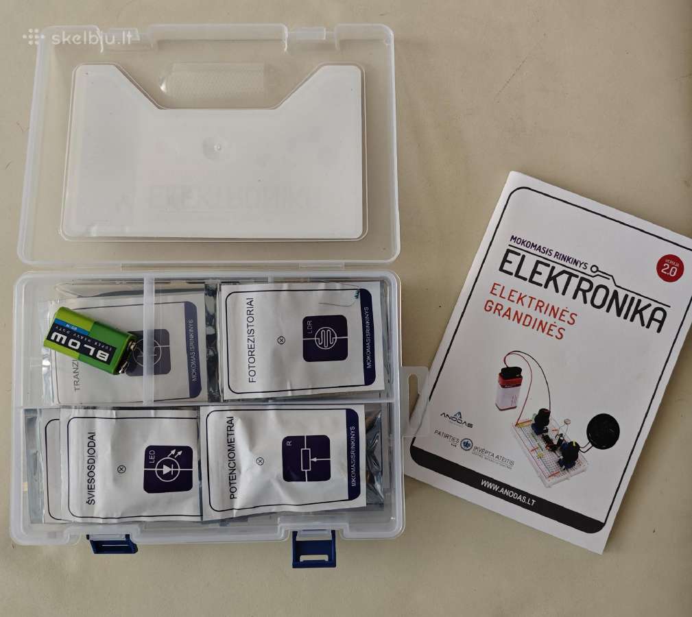 Mokomasis rinkinys Elektronika - nuotraukos Nr. 2