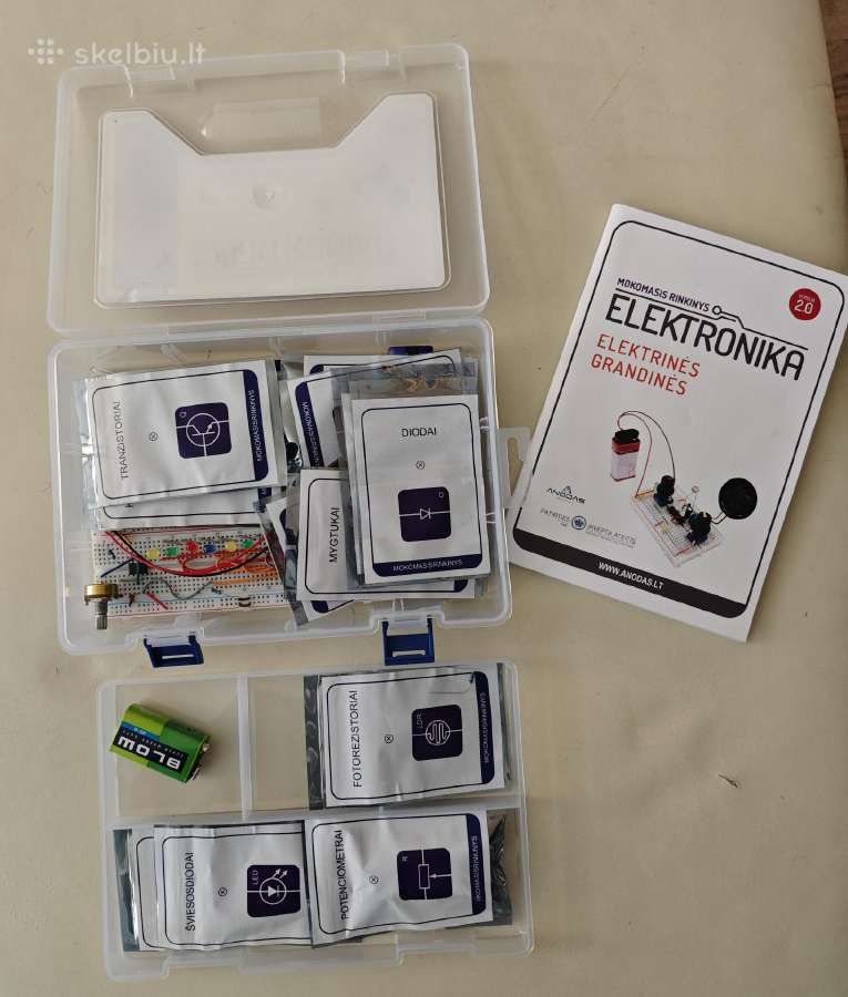 Mokomasis rinkinys Elektronika - nuotraukos Nr. 3