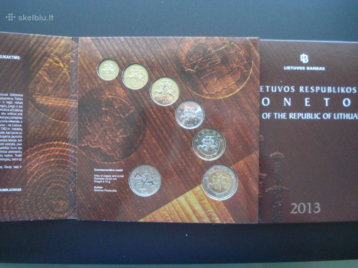 2013 m. Lb monetų rinkinys LDK mūšiams atminti - nuotraukos Nr. 4
