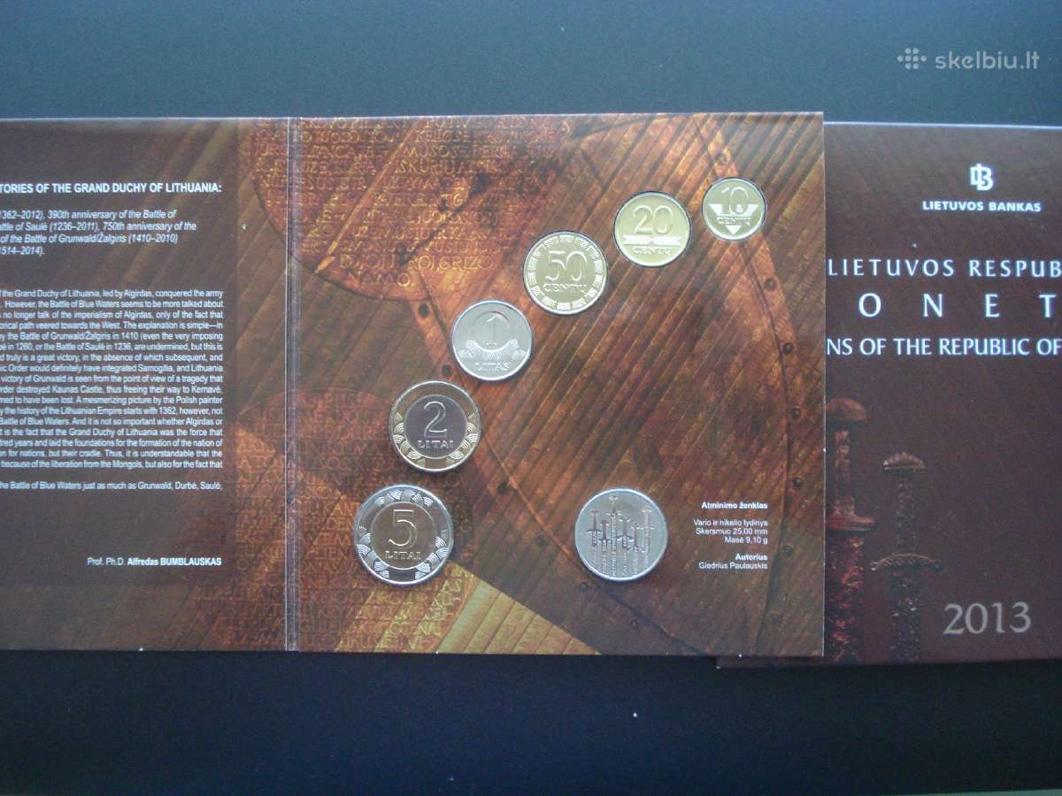 2013 m. Lb monetų rinkinys LDK mūšiams atminti - nuotraukos Nr. 5