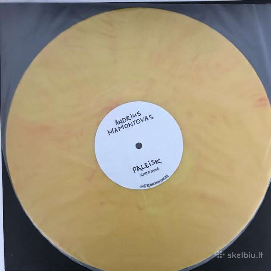 Andrius Mamontovas - Paleisk vinilas Lp (Foje) - nuotraukos Nr. 5