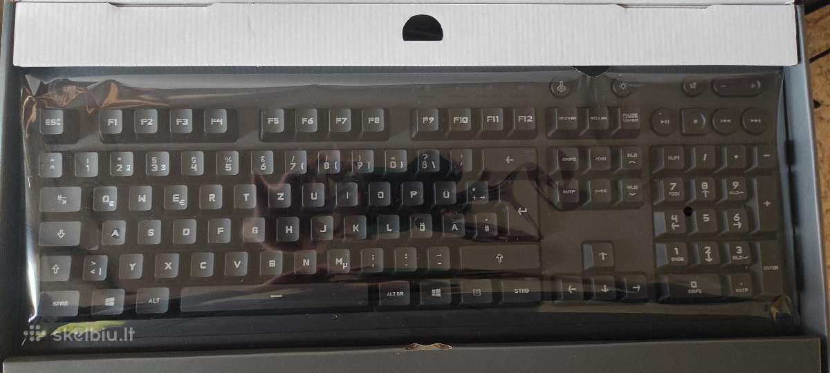 Logitech G213 Prodigy klaviatūra De + G910 Knopkės - nuotraukos Nr. 2