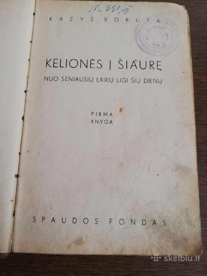 Keliones i siaure 1938m