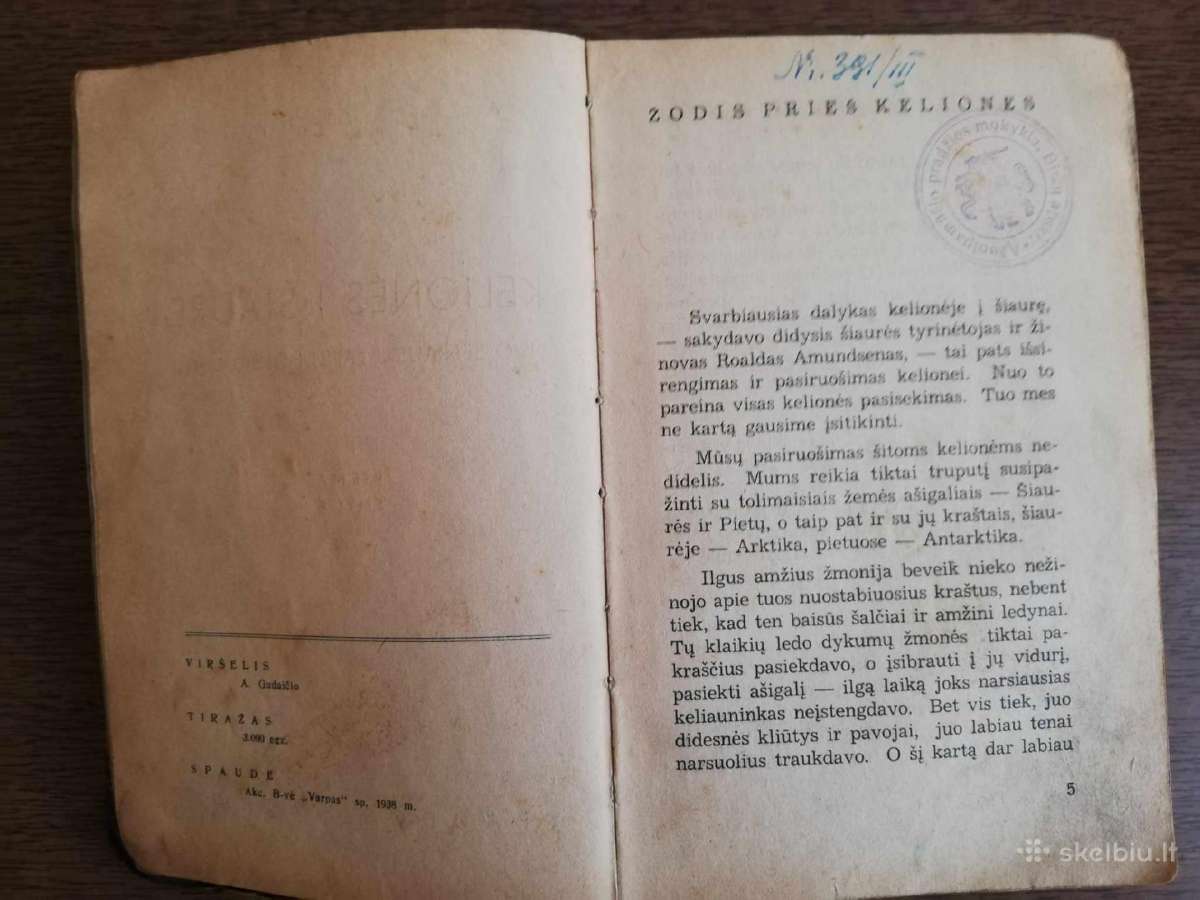 Keliones i siaure 1938m - nuotraukos Nr. 2