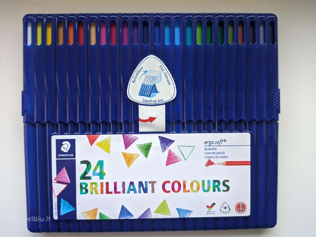 Staedtler Ergosoft Colouring Pencils Pack of 24 - nuotraukos Nr. 2